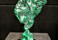 Malachite sculpture