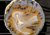 Brazilian agate slab