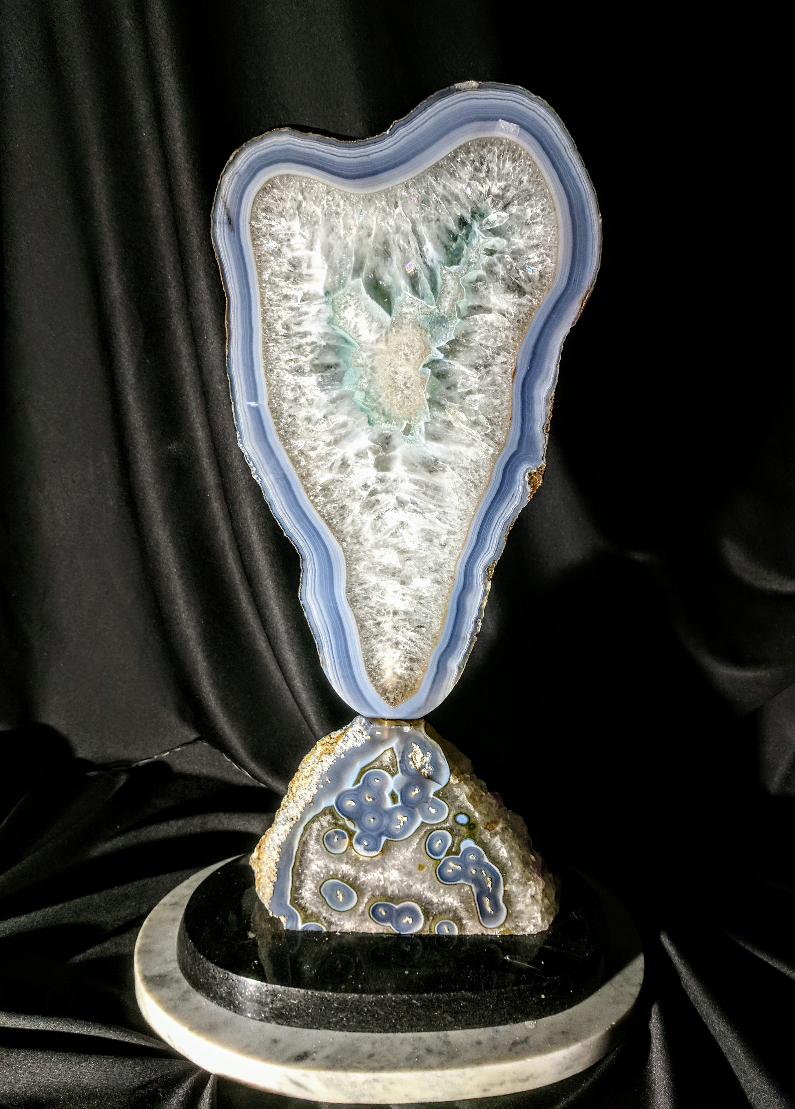 Brazilian Agate Slab sculpture