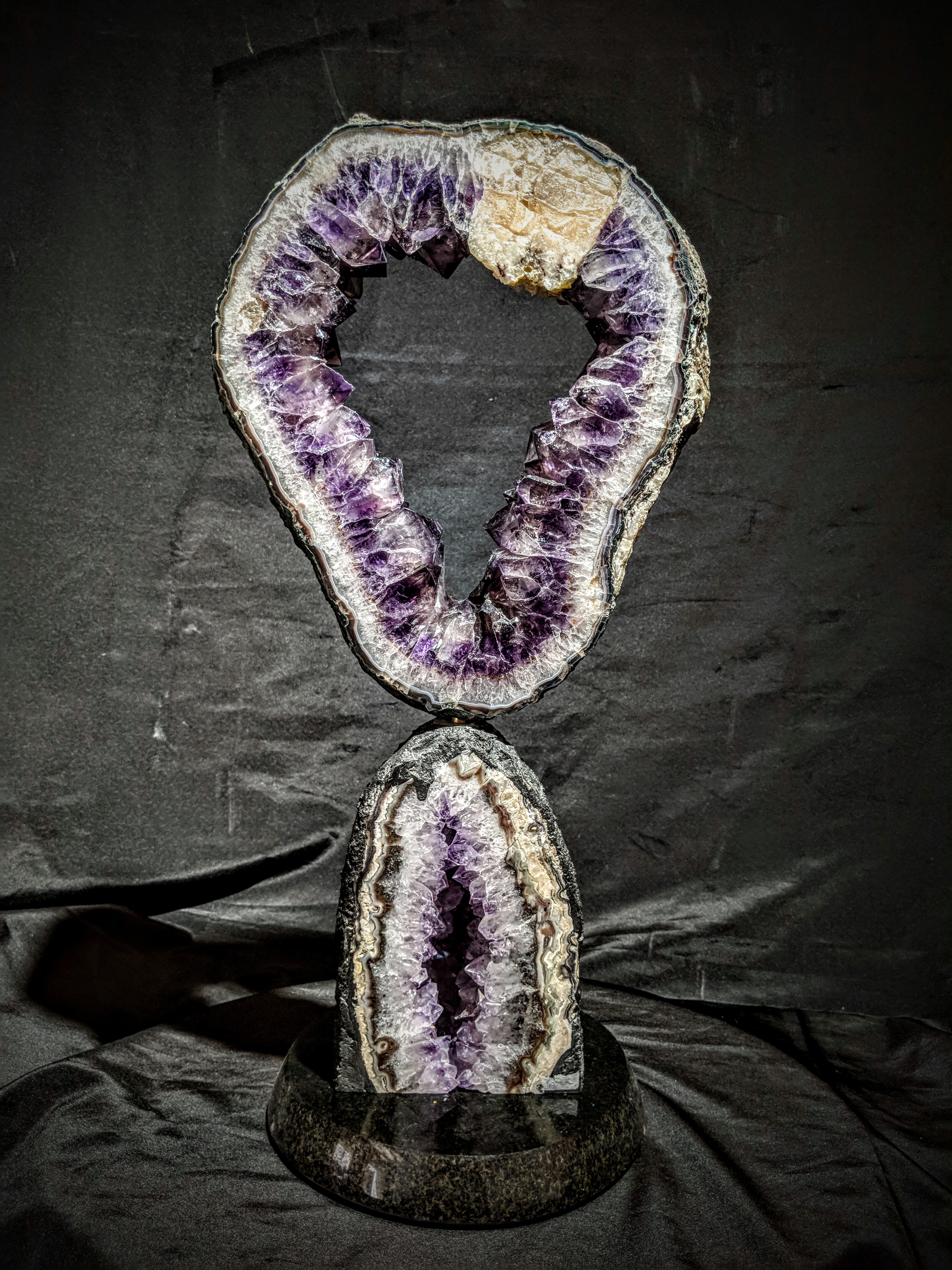 Amethyst Geode Sculpture