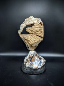 Agatized Coral sculpture