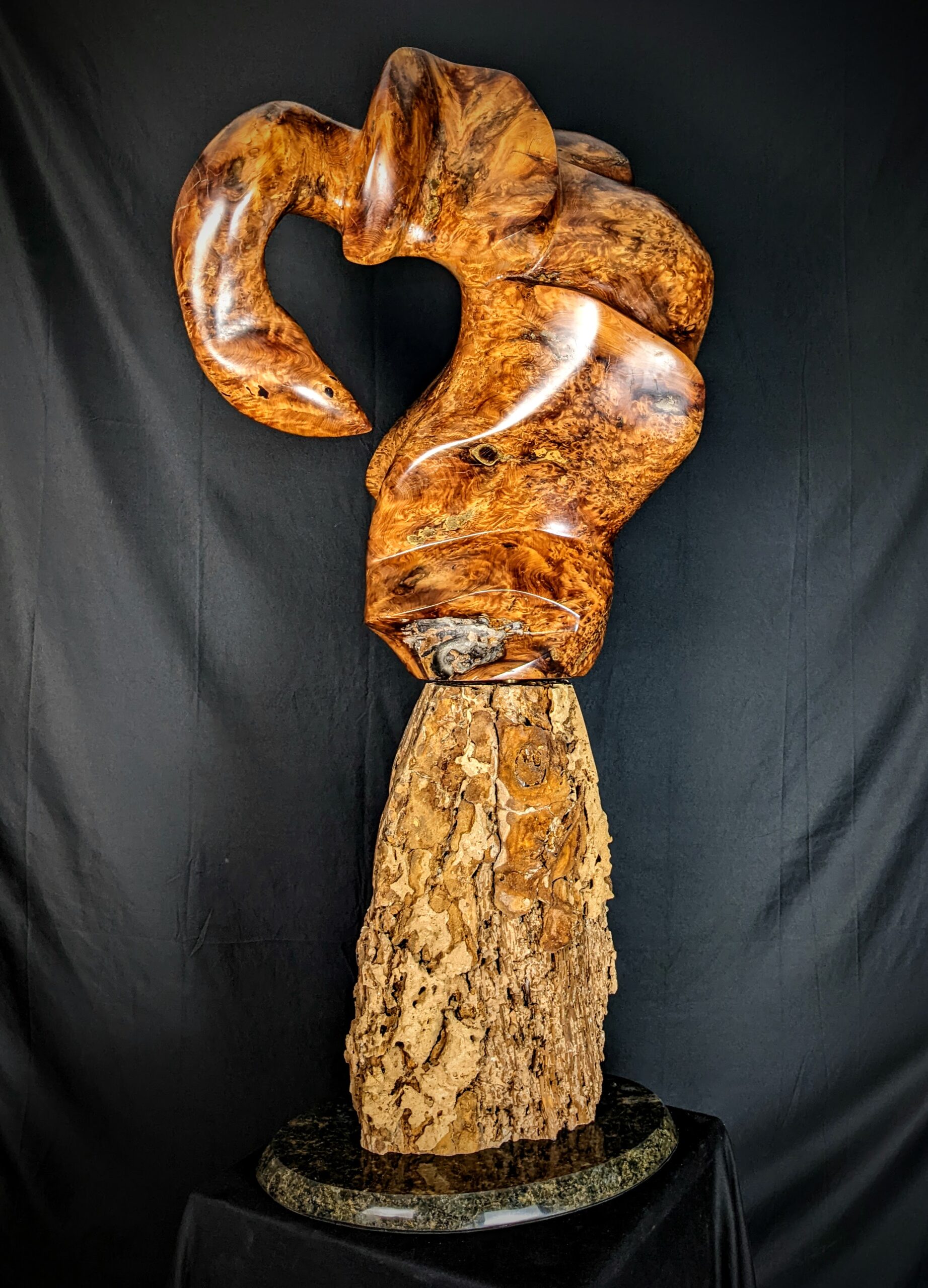 Thuya Wood sculpture