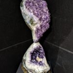 Brazilian Amethyst sculpture by Stone Art Studios